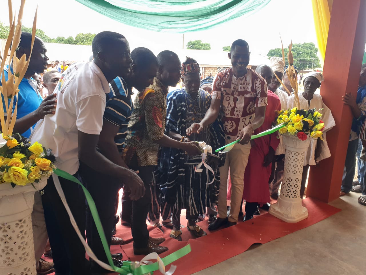 Pru West District: Madamfo Foundation hands over educational infrastructure to 3 communities